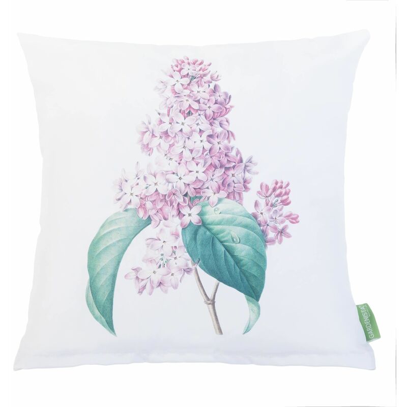 foto del prodotto cuscini decorativi, 45x45 cuscini decorativi impermeabili con rivestimento sfoderabile facile da pulire, floreale bianco gardenista
