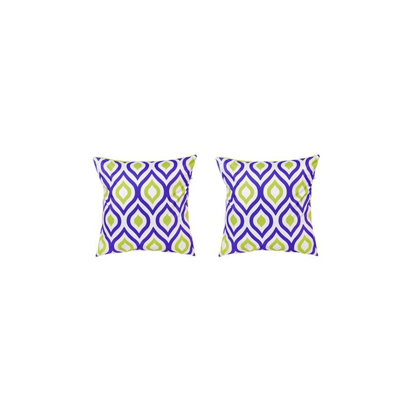 foto del prodotto cuscini decorativi con stampe, 45x45 cuscini decorativi con imbottitura in fibra cava e rivestimento sfoderabile resistente all acqua, 2 pezzi ,