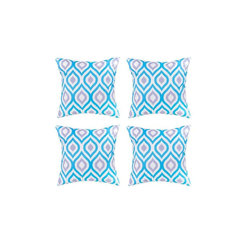 foto del prodotto cuscini decorativi con stampe, 45x45 cuscini decorativi con imbottitura in fibra cava e rivestimento sfoderabile resistente all acqua, 4 pezzi ,