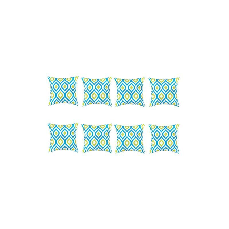 foto del prodotto cuscini decorativi con stampe, 45x45 cuscini decorativi con imbottitura in fibra cava e rivestimento sfoderabile resistente all acqua, 8 pezzi ,