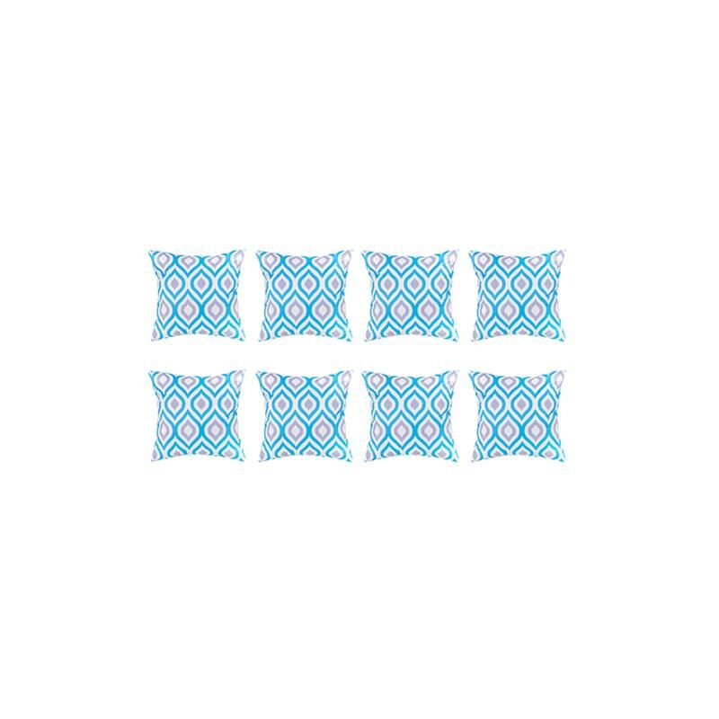foto del prodotto cuscini decorativi con stampe, 45x45 cuscini decorativi con imbottitura in fibra cava e rivestimento sfoderabile resistente all acqua, 8 pezzi ,