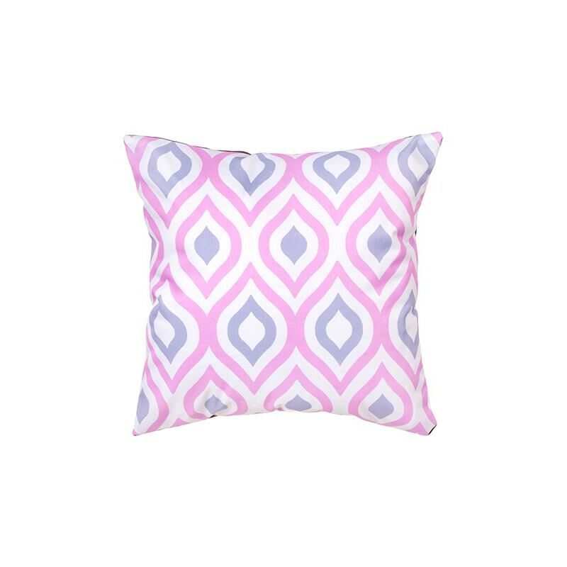 foto del prodotto cuscini decorativi con stampe, 45x45 cuscini decorativi con imbottitura in fibra cava e rivestimento sfoderabile resistente all acqua, rosa grigio