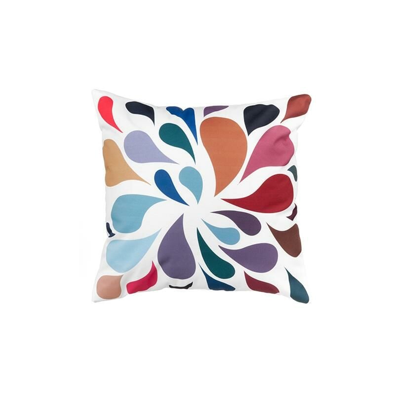 foto del prodotto cuscini decorativi con stampe, cuscini decorativi 45x45 con imbottitura in fibra cava e rivestimento sfoderabile resistente all acqua,