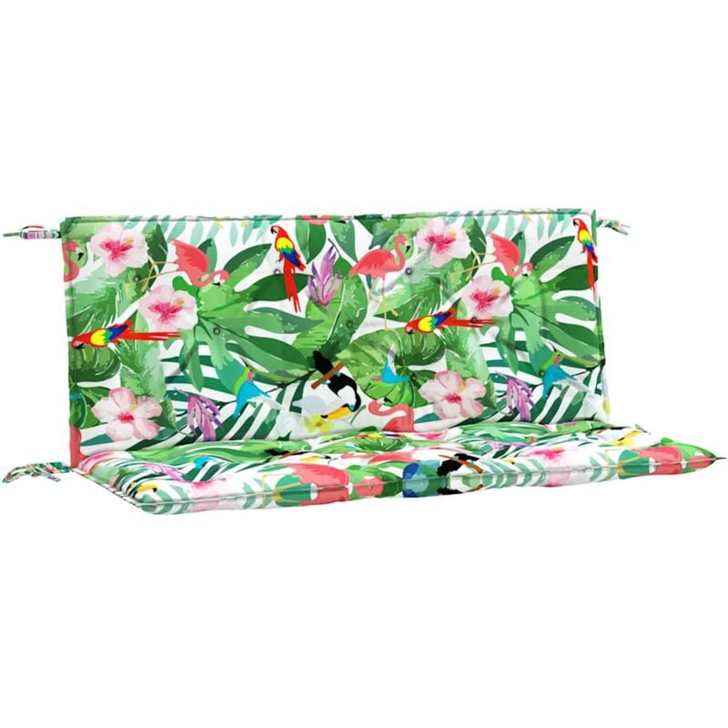 foto del prodotto cuscini panca da giardino 2pz multicolore 120x50x7cm in tessuto vidaxl