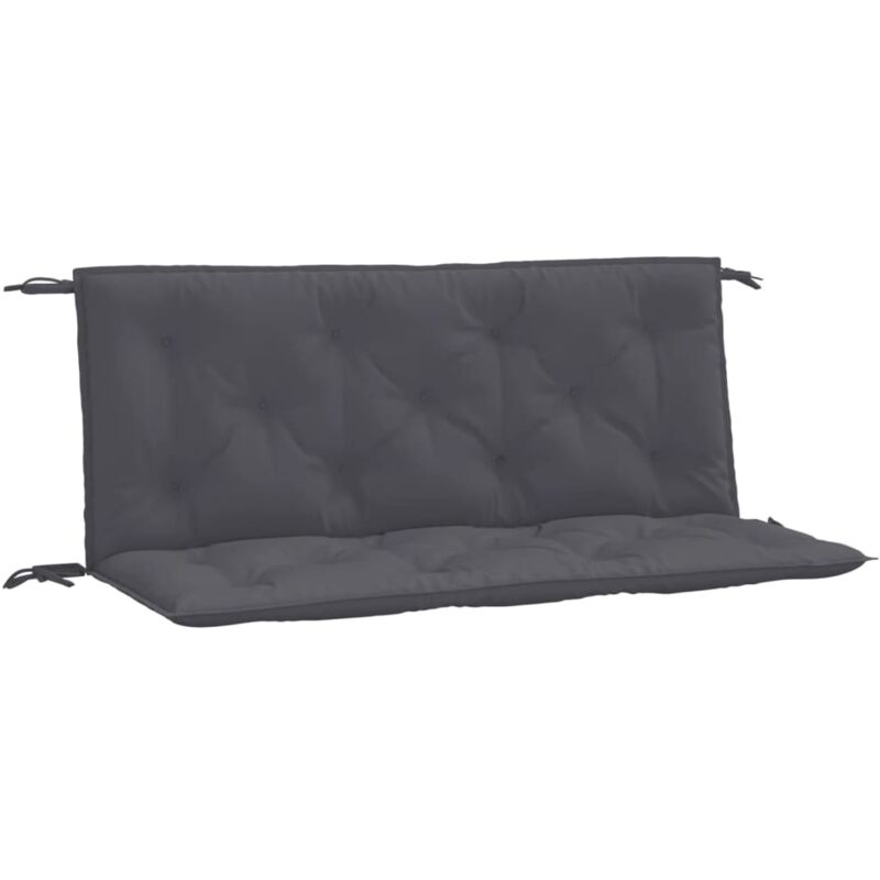 foto del prodotto cuscini panca giardino 2pz antracite 120x50x7 cm tessuto oxford vidaxl