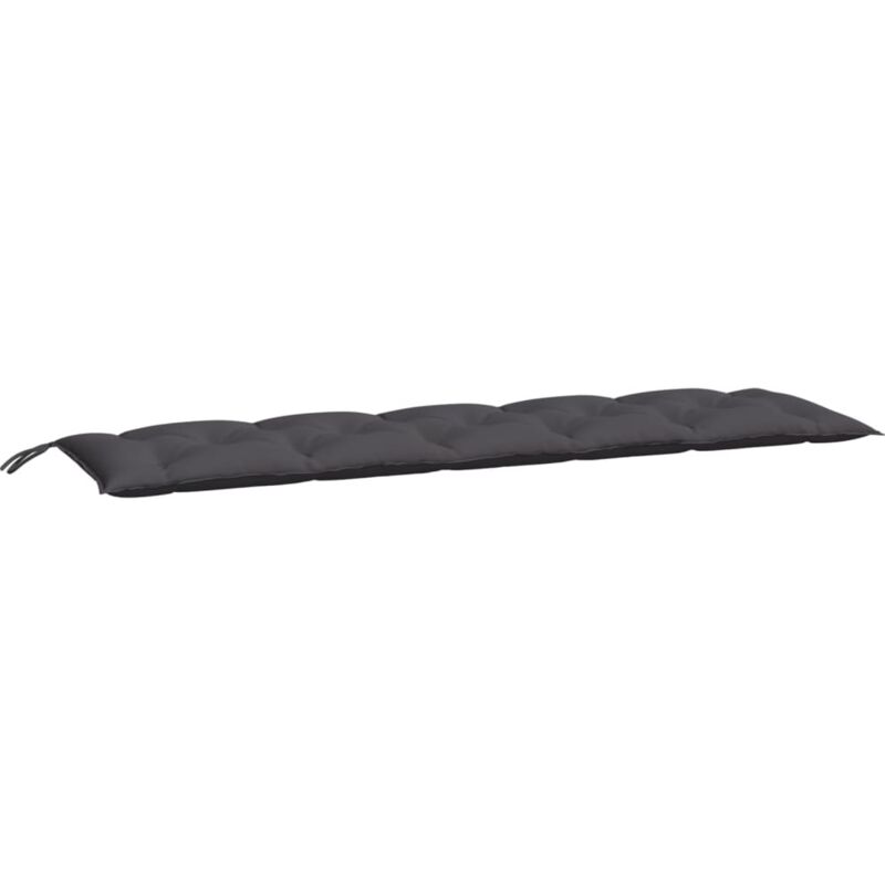 foto del prodotto cuscini panca giardino 2pz antracite 180x50x7cm tessuto oxford vidaxl