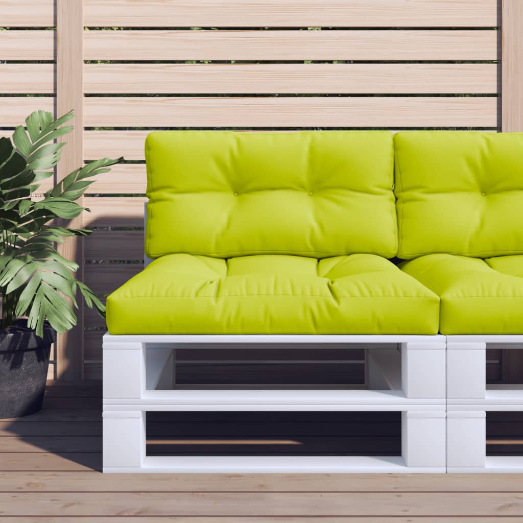 foto del prodotto cuscini per divani in pallet 2 pz verde intenso in tessutocod mxl 119560