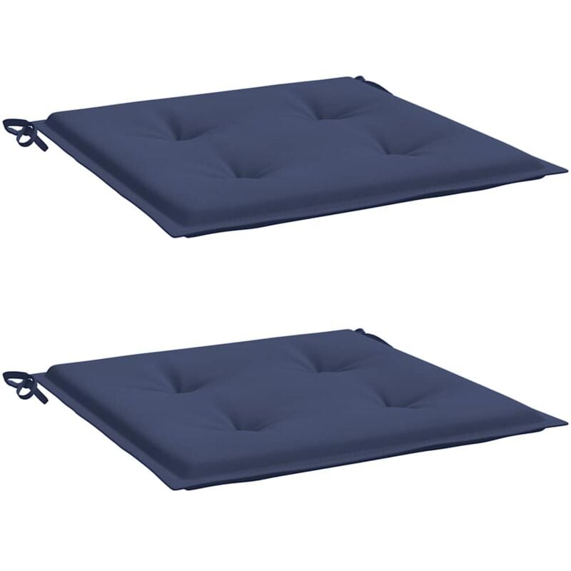 foto del prodotto cuscini per pallet 2 pz blu marino 50x50x4 cm in tessuto oxford vidaxl