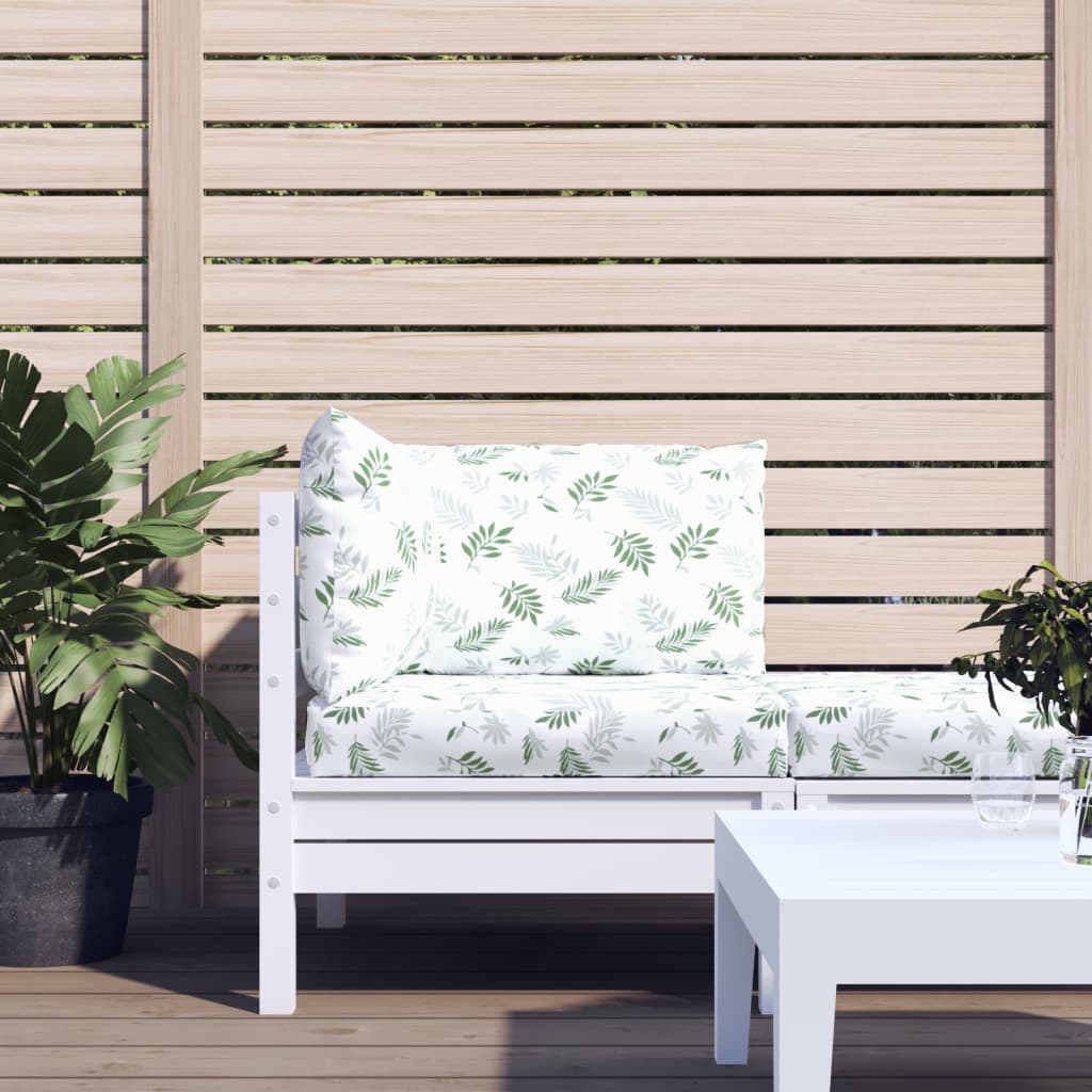 immagine 0 del prodotto cuscini per pallet 3 pz motivo a foglie in tessuto oxfordcod mxl 115749