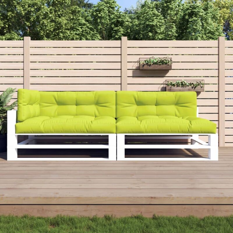 foto del prodotto cuscini per pallet 5 pz verde intenso in tessuto vidaxl