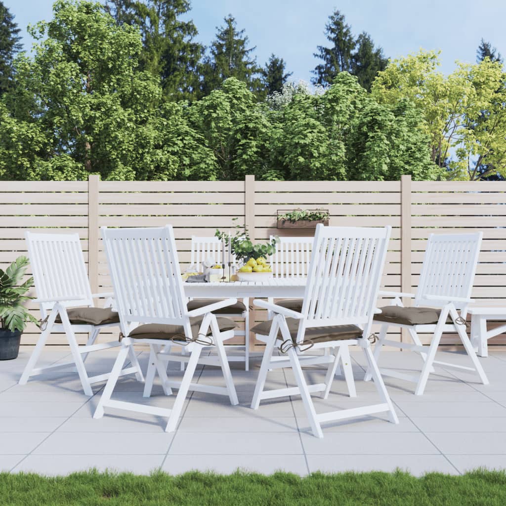 foto del prodotto cuscini per pallet 6 pz tortora 50x50x7 cm tessuto oxford