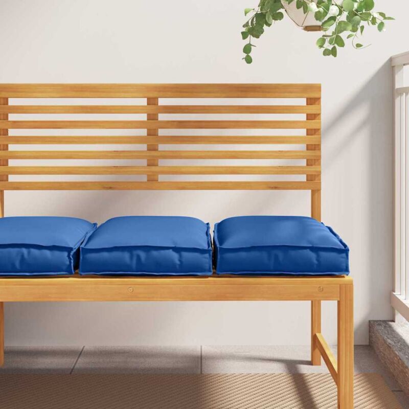 foto del prodotto cuscini per pallet per seduta 2 pcs blu reale 40x40x8 cm tessuto oxford vidaxl