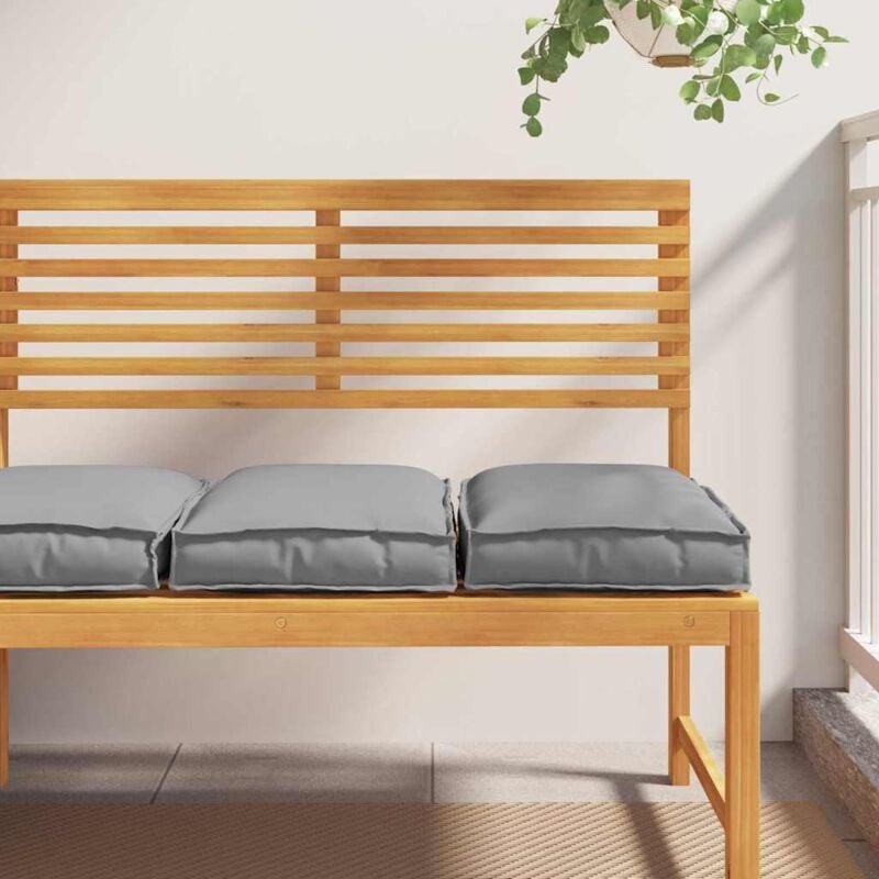 foto del prodotto cuscini per pallet per seduta 2 pz grigio 40x40x8 cm tessuto oxford vidaxl