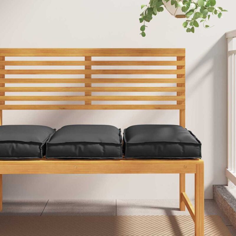 foto del prodotto cuscini per pallet per seduta 2 pz neri 40x40x8 cm tessuto oxford vidaxl