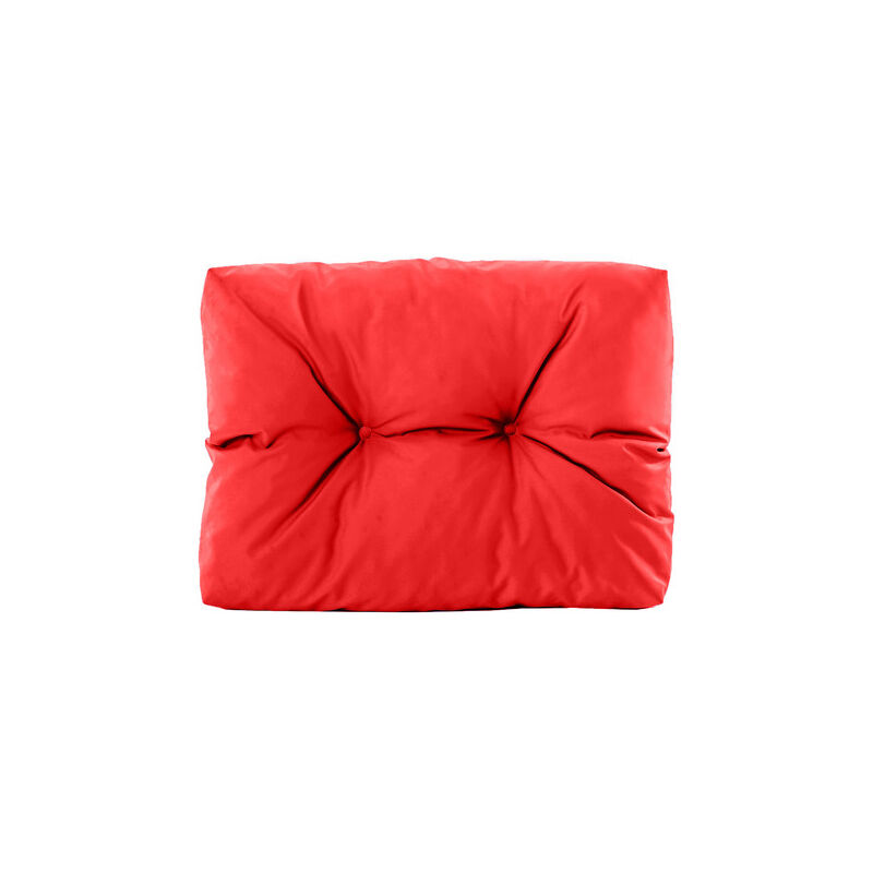 foto del prodotto cuscini per schienale capitonn per mobili da giardino, cuscini per mobili in pallet resistenti all acqua 60x48x7 cm con imbottitura rosso cuscini