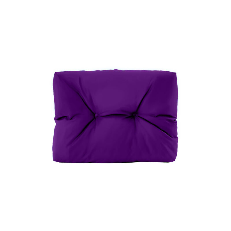 foto del prodotto cuscini per schienale capitonn per mobili da giardino, cuscini per mobili in pallet resistenti all acqua 60x48x7 cm con imbottitura viola cuscini