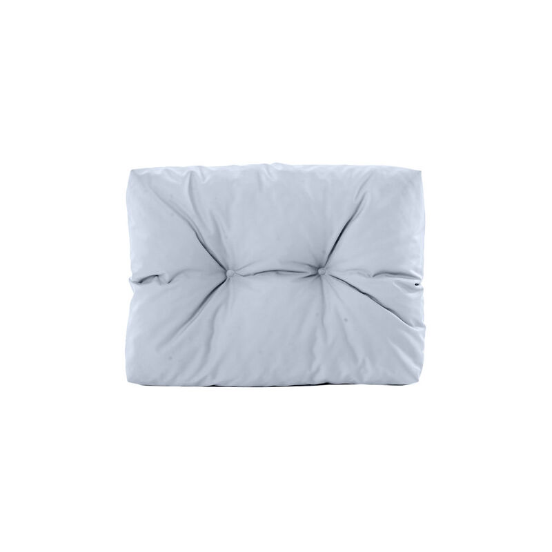 foto del prodotto cuscini per schienale trapuntati per esterni per mobili da giardino, 60x48x7 cm cuscini per mobili per pallet europei resistenti all acqua grigio