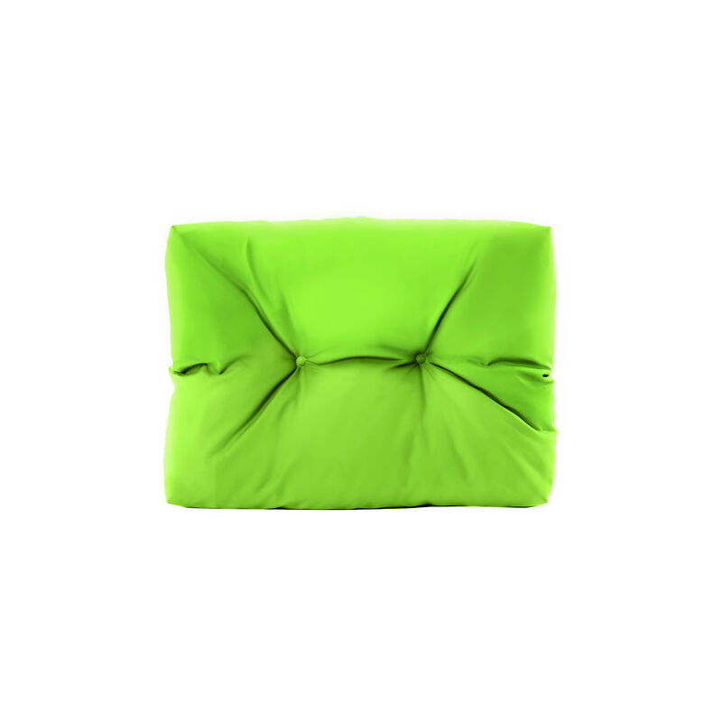 foto del prodotto cuscini per schienale trapuntati per esterni per mobili da giardino, 60x48x7 cm cuscini per mobili per pallet europei resistenti all acqua lime