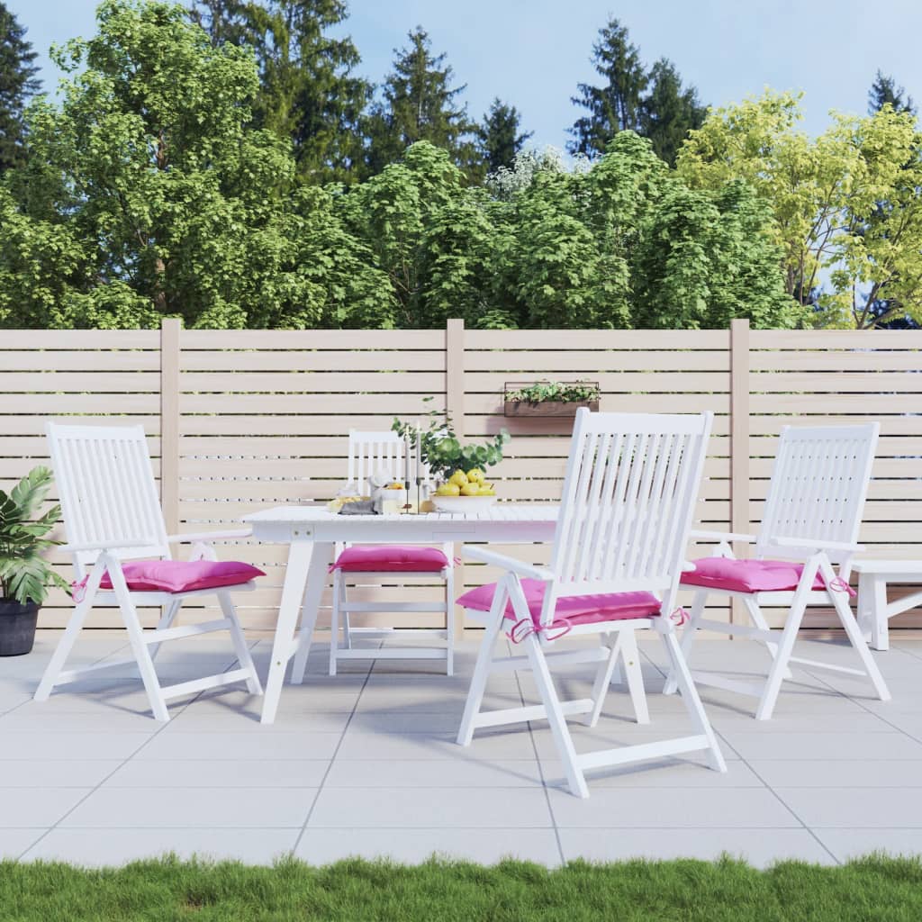 foto del prodotto cuscini per sedia 4pz rosa 40x40x7 cm tessutocod mxl 95662