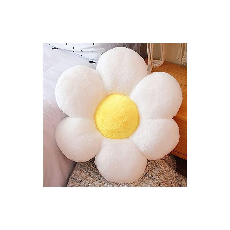 foto del prodotto cuscini per sedia a forma di fiore, morbidi cuscini di peluche per tatami per divano, giardino, soggiorno, camera da letto, decorazione 30x30 cm,