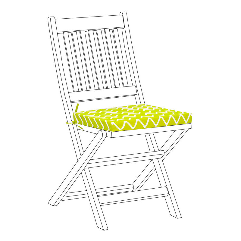 foto del prodotto cuscini per sedie da giardino, cuscino per seduta stampato con lacci di sicurezza, cuscini per mobili da giardino, cuscini per seduta resistenti