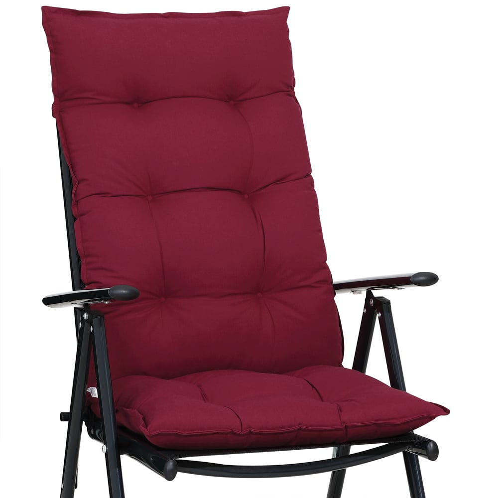 foto del prodotto cuscini per seduta cozy vanamo 6 pz rosso 122x48x8cm