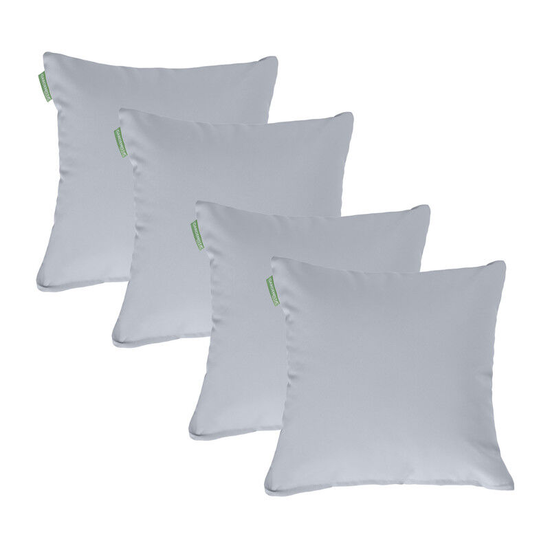 foto del prodotto cuscini sparsi per mobili da giardino, cuscini quadrati resistenti all acqua, cuscini per schienale per sedia in rattan 45x45 cm, cuscino yoga per
