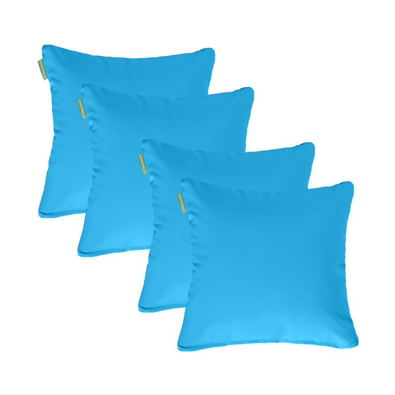 foto del prodotto cuscini sparsi per mobili da giardino, cuscini quadrati resistenti all acqua, cuscini per schienale per sedia in rattan 45x45 cm, cuscino yoga per