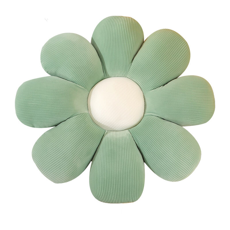 foto del prodotto cuscino a forma di fiore di margherita, grazioso cuscino a forma di fiore, cuscino da pavimento, cuscini decorativi, cuscino per sedia, cuscino