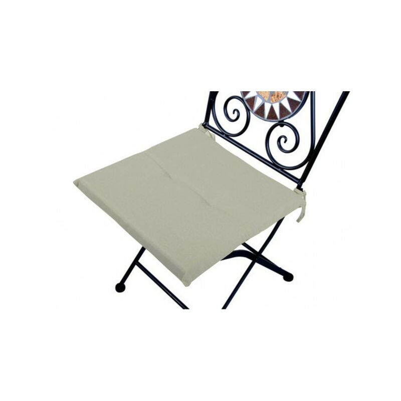 foto del prodotto cuscino antimacchia per sedia beige verdelook