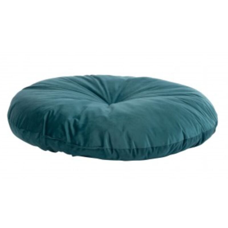 foto del prodotto cuscino armetis con diametro 90 prodotto realizzato in poliestere 100 210gr m2 effetto velluto, prodotto con varie tonalit di colore 90cm verde
