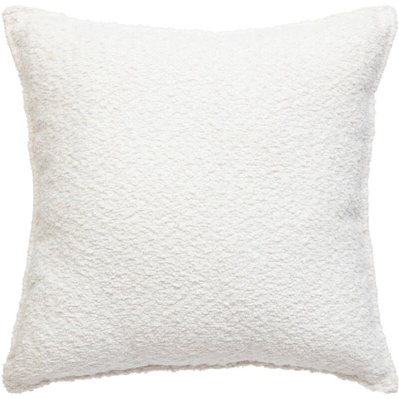 foto del prodotto cuscino bouclette soana bianco avorio 45x45cm atmosphera cr ateur d int rieur