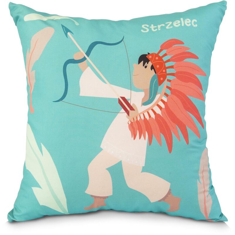 foto del prodotto cuscino coccolone zodiaco 40x40 sagittario promozione 