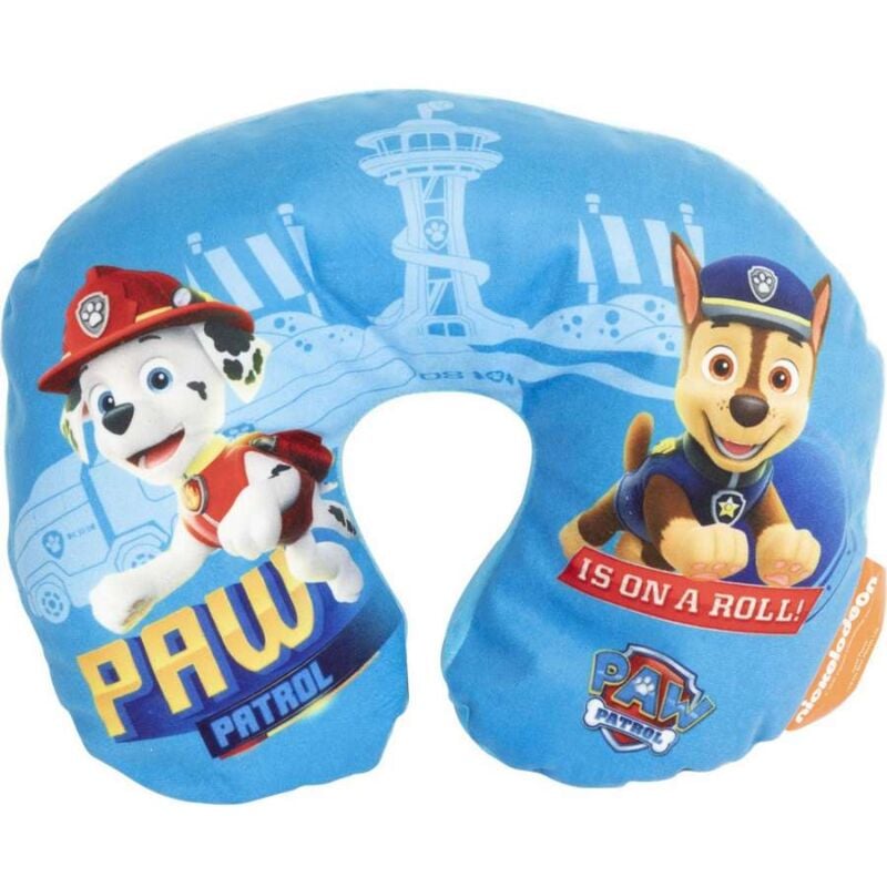 foto del prodotto cuscino collo bambino da viaggio blu boy