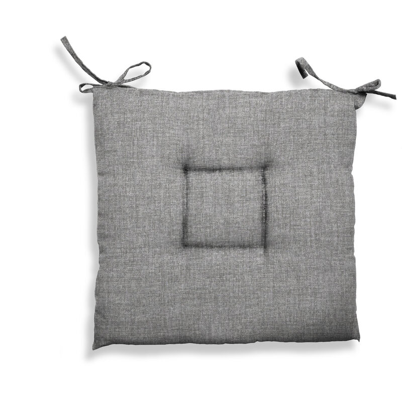 foto del prodotto cuscino creta cm.40x40x5 grigio 1647