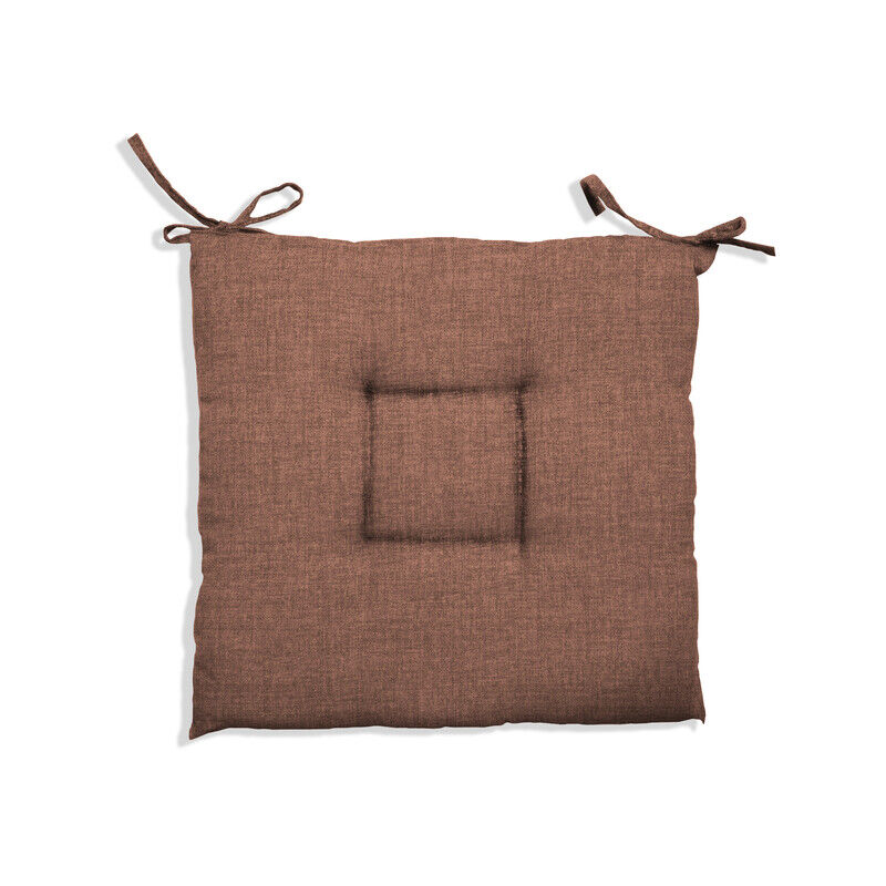 foto del prodotto cuscino creta cm.40x40x5 marrone 1551. prezzo per 1 pezzo.