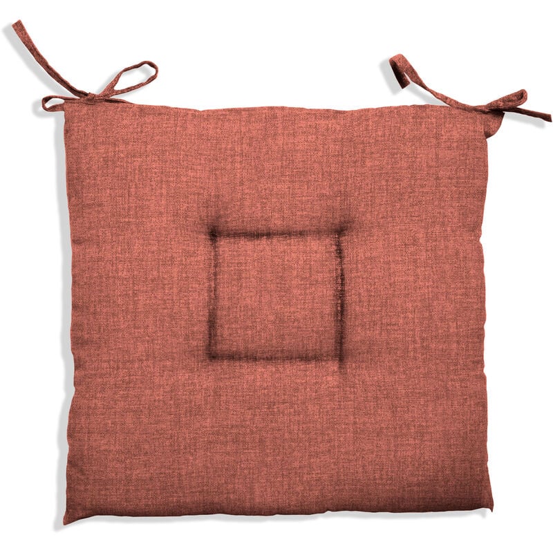 foto del prodotto cuscino creta cm.40x40x5 ruggine 1645