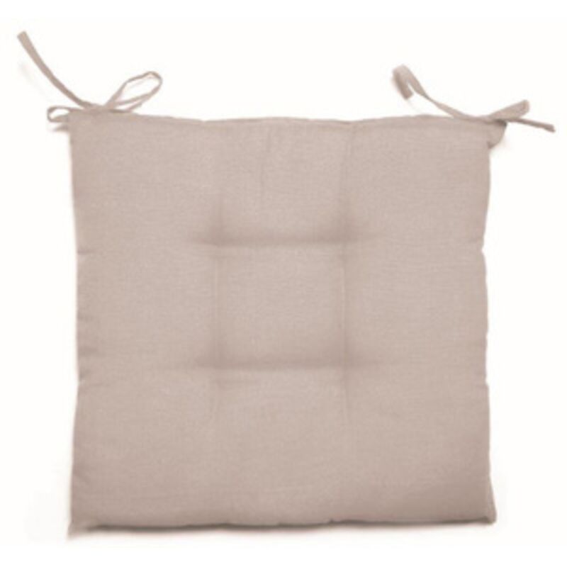 foto del prodotto cuscino creta cm.40x40x5 tortora1646. prezzo per 1 pezzo.