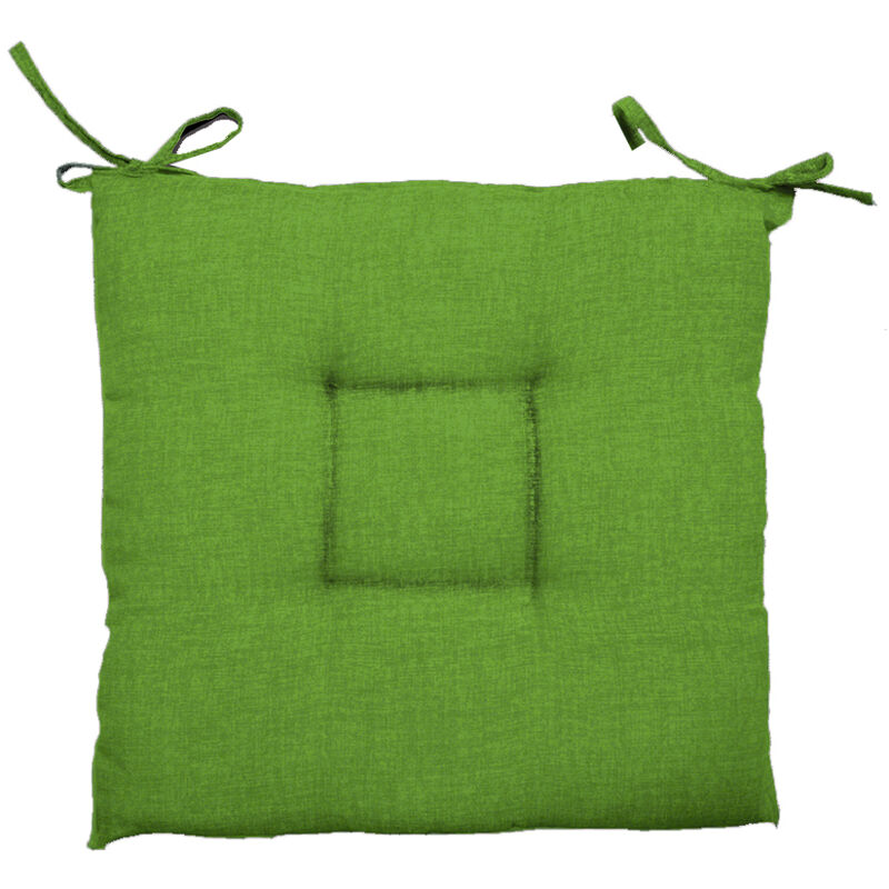 foto del prodotto cuscino creta cm.40x40x5 verde 1546. prezzo per 1 pezzo.