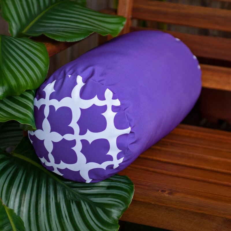 foto del prodotto cuscino da esterno per panca da giardino, set di cuscini rotondi per mobili decorativi, cuscini da yoga per patio interno ed esterno resistenti