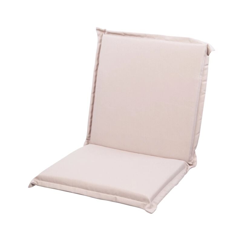 foto del prodotto cuscino da esterno per sedia colore ecru, 39x37xh2.5 cm