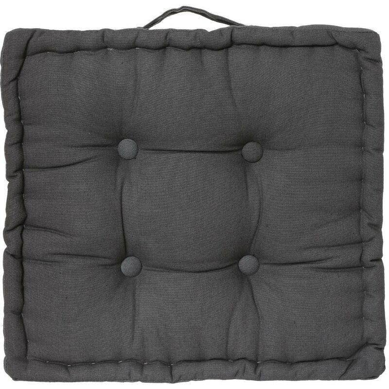 foto del prodotto cuscino da pavimento grigio ardesia 40x40cm atmosphera cr ateur d int rieur