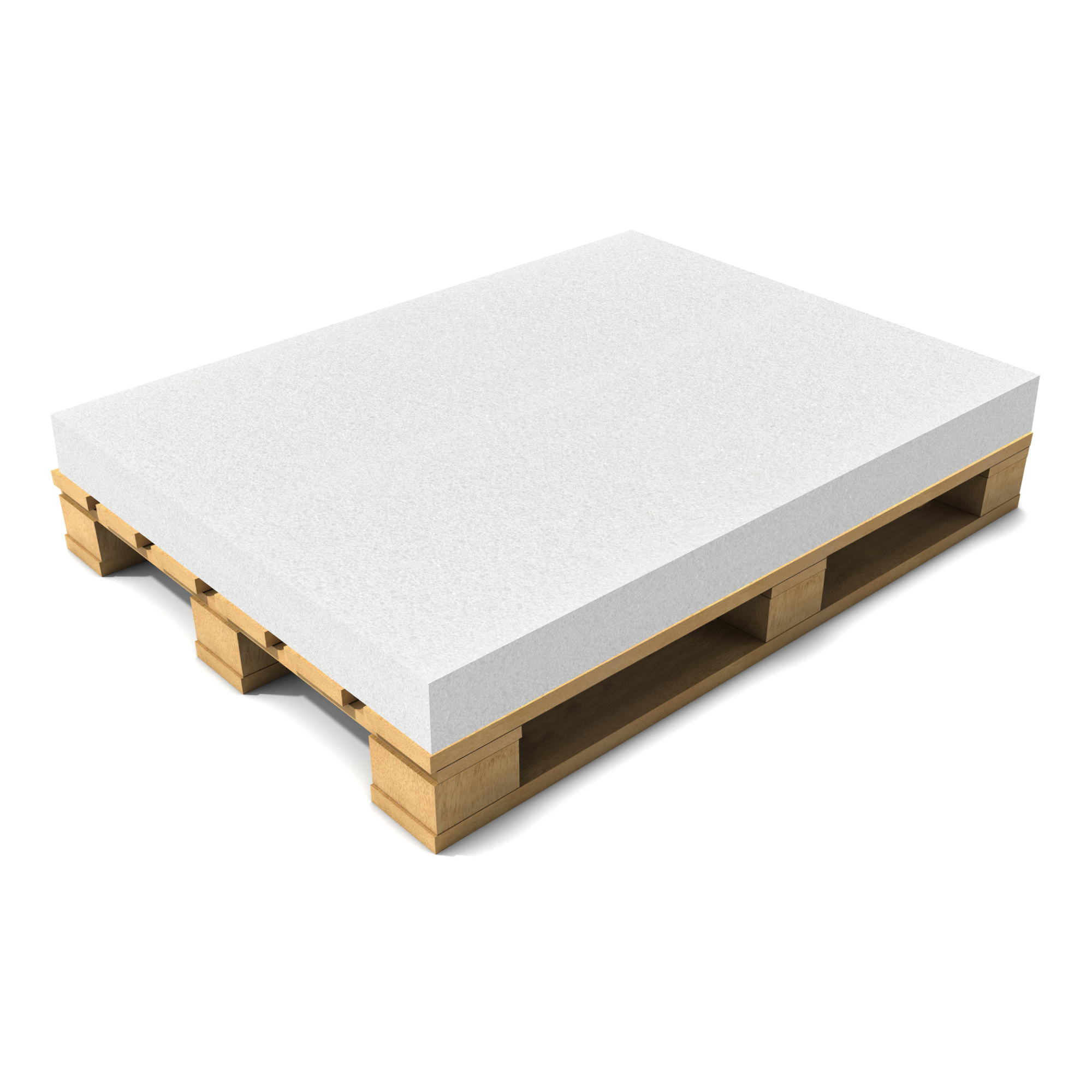 foto del prodotto cuscino da seduta per divano pallet 120x80 cm spessore 10 cm bianco neu.haus 