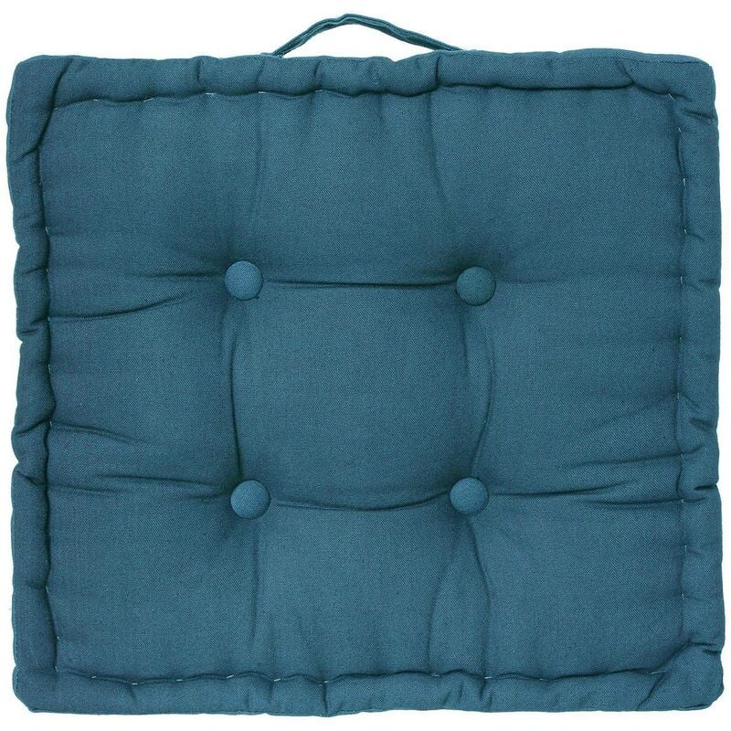foto del prodotto cuscino da terra anjali blu anatra 40x40cm atmosphera cr ateur d int rieur