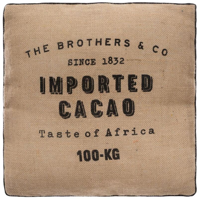 foto del prodotto cuscino da terra cacao marrone 40x40cm atmosphera cr ateur d int rieur