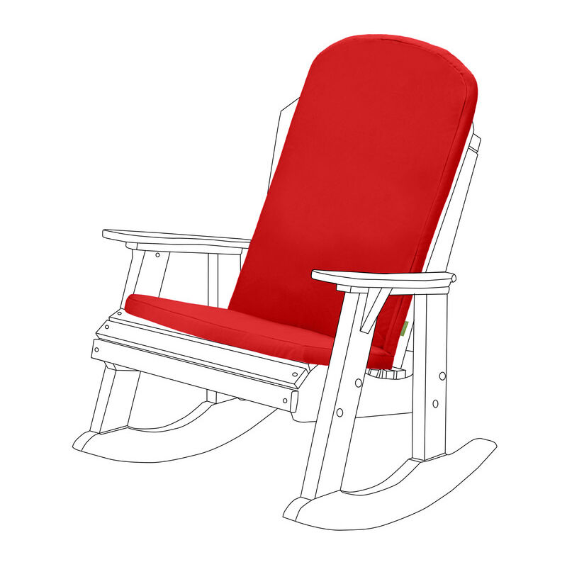 foto del prodotto cuscino del sedile per sedia da giardino, cuscino del sedile resistente all acqua per sedia da giardino con schienale alto con lacci e rivestimento
