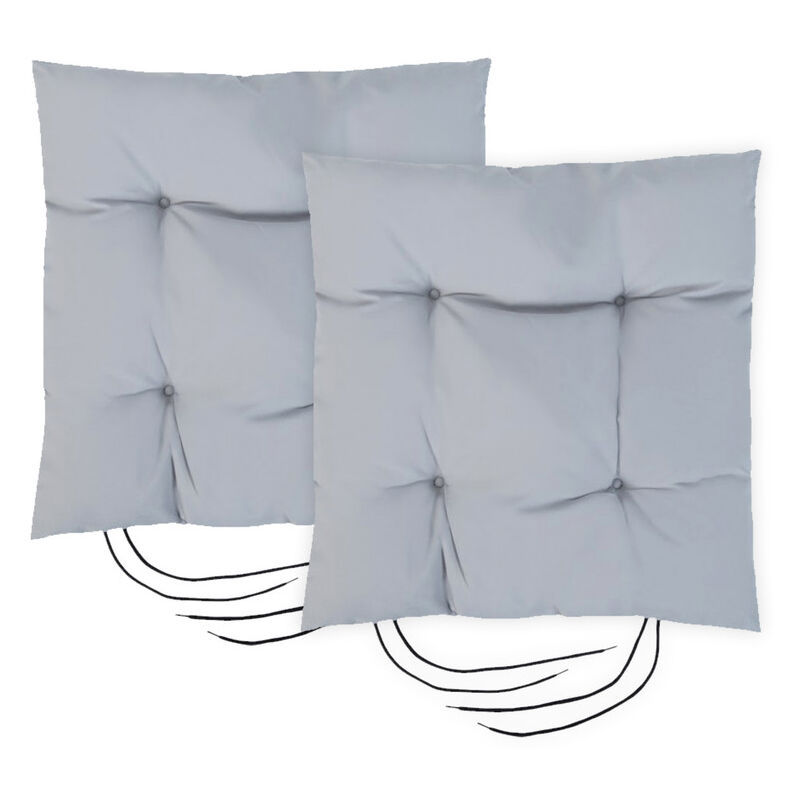foto del prodotto cuscino di seduta per sedia da giardino, cuscini per sedia da giardino trapuntati resistenti all acqua con rivestimento rimovibile con cerniera 2