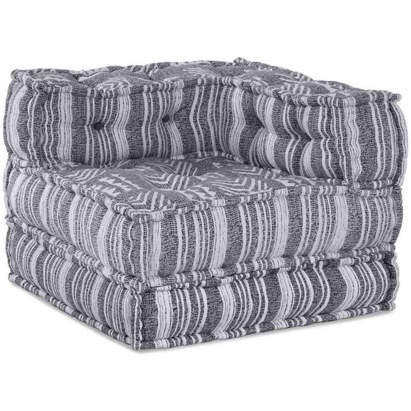 foto del prodotto cuscino grigio 70 x 70 x 54 cm poliestere - vidaxl