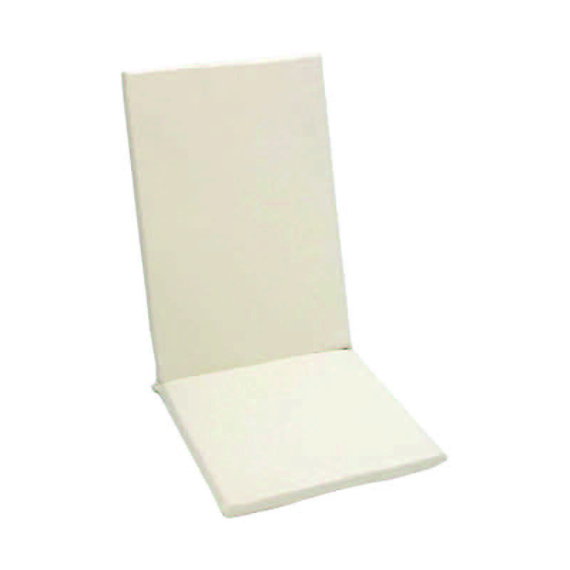 foto del prodotto cuscino imbottito con schienale alto cm.42x45x68h. spessore cm.4