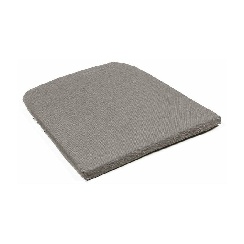 foto del prodotto cuscino imbottito per serie net di nardi in tessuto idrorepellente da estero made in italy cuscino net grigio sunbrella